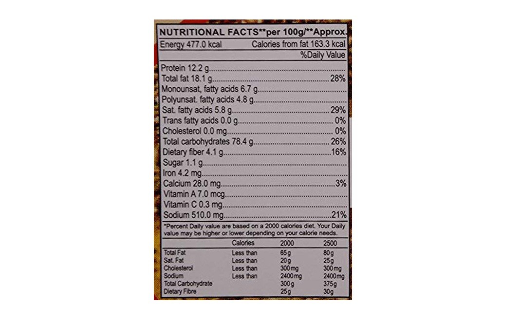 Natural's Bite Jeera Masala Khakhra    Pack  180 grams
